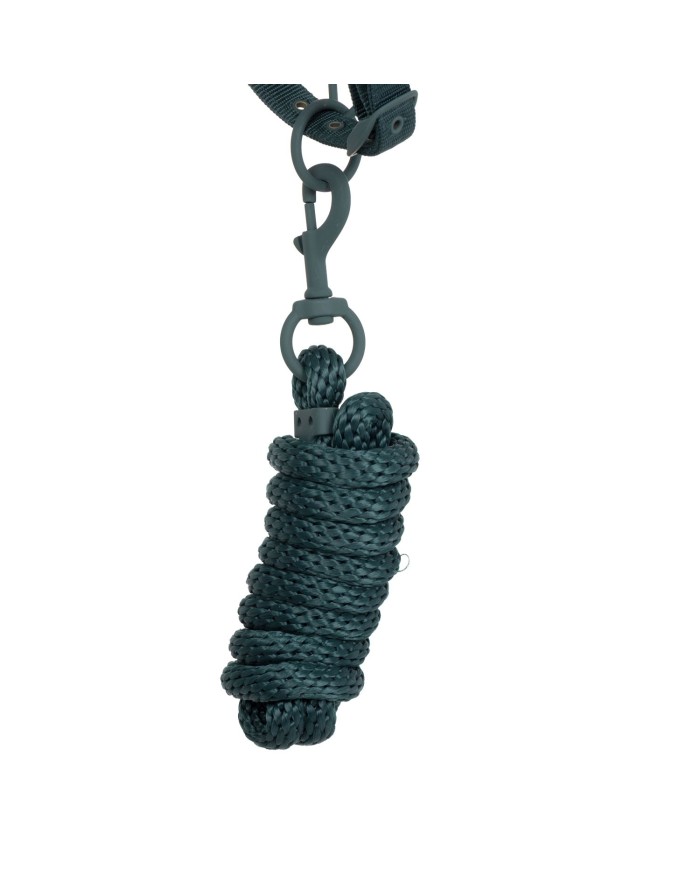 HIGH PERFORMANCE HALTER RUBBER FINISH BUCKLES W/LEADROPE