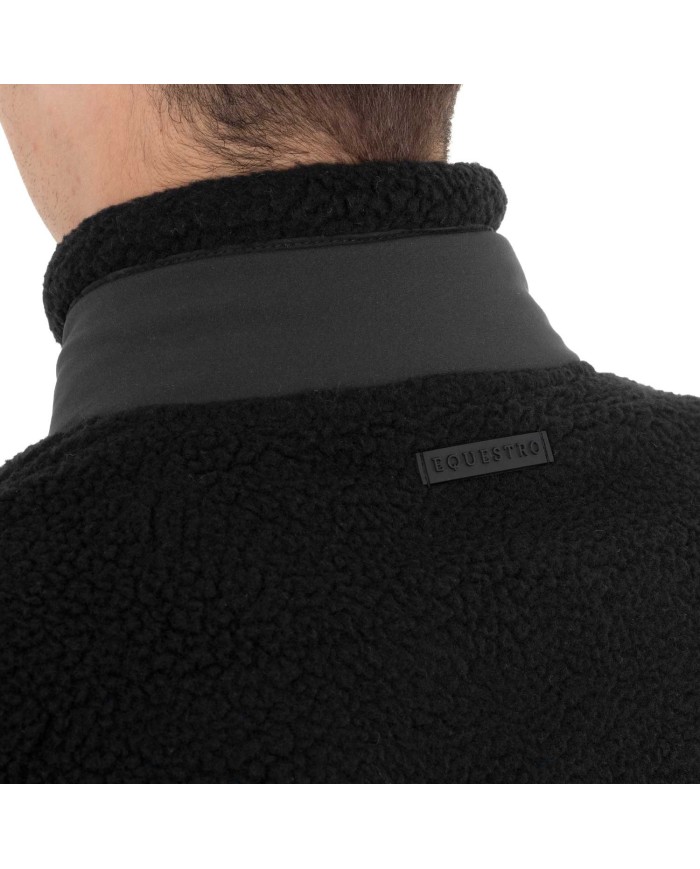 MEN S PATCH POCKET TEDDY VEST