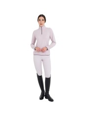 WOMEN S FLEECE HIGH NECK SWEATER W/HALF ZIP