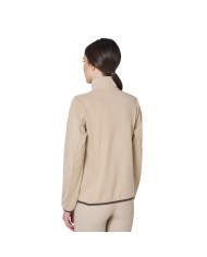 WOMEN S FLEECE HIGH NECK SWEATER W/HALF ZIP