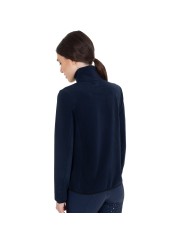 WOMEN S FLEECE HIGH NECK SWEATER W/HALF ZIP