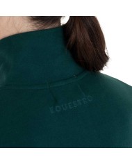 WOMEN S FLEECE HIGH NECK SWEATER W/HALF ZIP