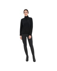 WOMEN S FLEECE HIGH NECK SWEATER W/HALF ZIP