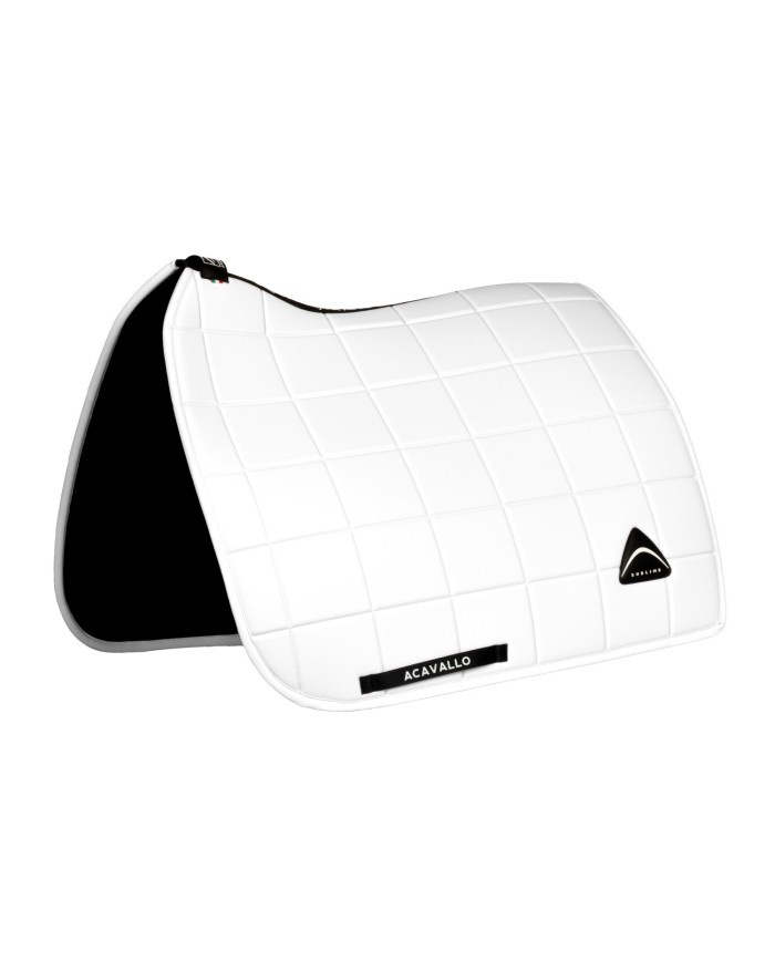 SQUARE DRESSAGE SADDLE PAD W/SQUARE BACK CORNER