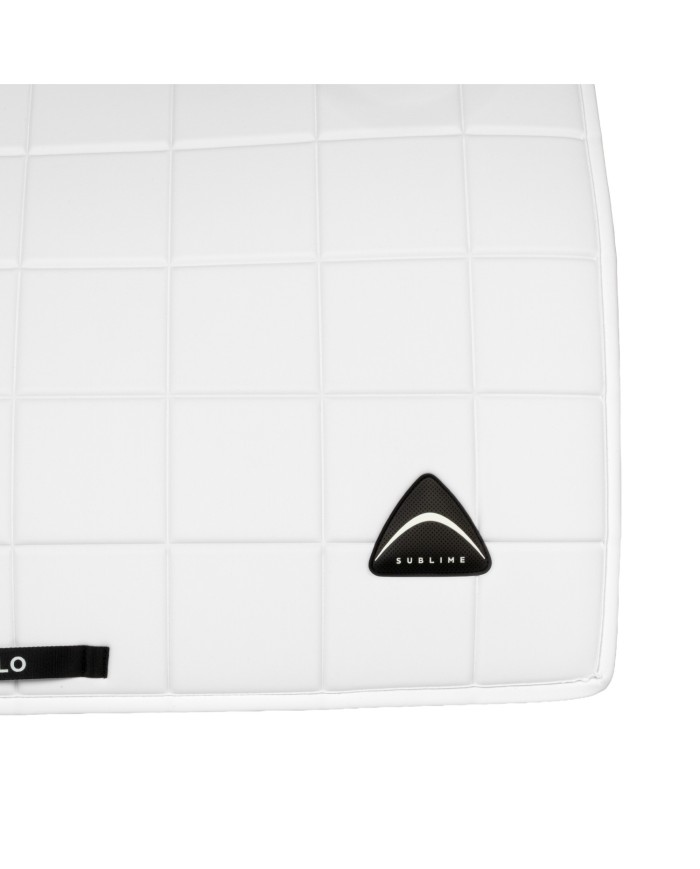 SQUARE DRESSAGE SADDLE PAD W/SQUARE BACK CORNER