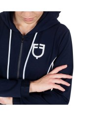 WOMAN INTERLOCK HOODIE FULL ZIP
