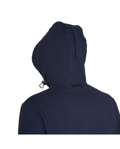 MEN S SHINY TRASPARENT LOGO HOODIE