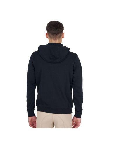 MEN S SHINY TRASPARENT LOGO HOODIE