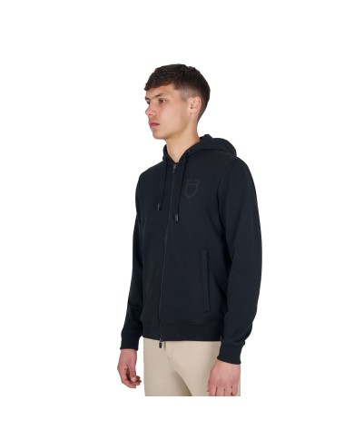 MEN S SHINY TRASPARENT LOGO HOODIE