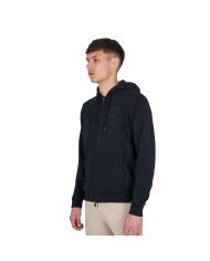 MEN S SHINY TRASPARENT LOGO HOODIE
