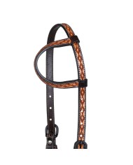 ONE EAR AZTEC WESTERN BRIDLE