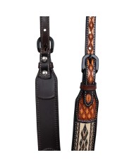 ONE EAR AZTEC WESTERN BRIDLE