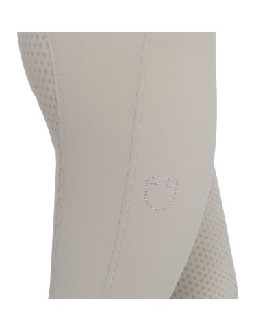 WOMEN S HIGH WAIST STONES LOGO FULL GRIP BREECHES