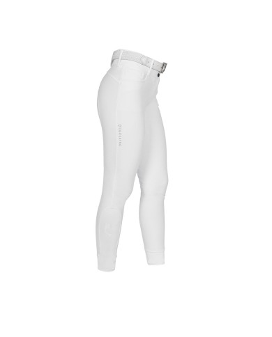 WOMEN S HIGH WAIST STONES LOGO FULL GRIP BREECHES