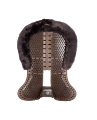 WITHERS FREE PIUMA AERO BALANCE FLAT GEL PAD CUT OUT WITH SHEEPSKIN