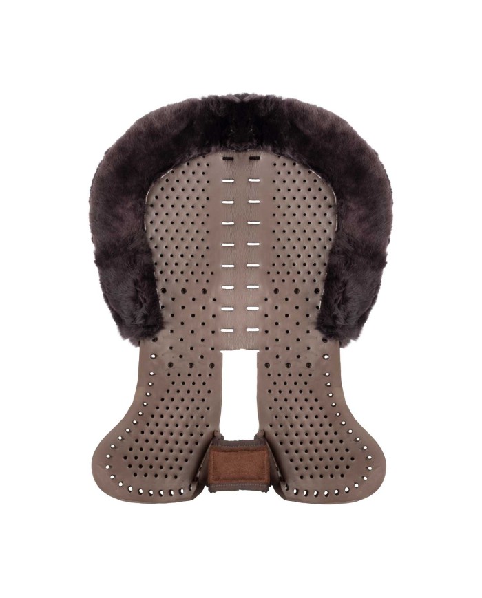 WITHERS FREE PIUMA AERO BALANCE FLAT GEL PAD CUT OUT WITH SHEEPSKIN