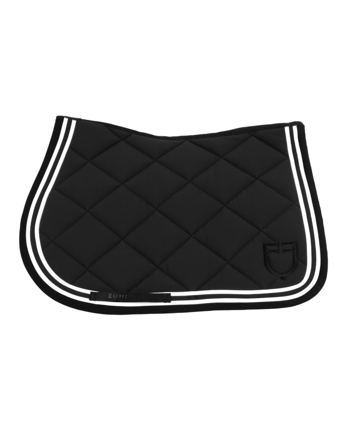 DOUBLE STRIPES QUILTING JUMPING SADDLE PAD