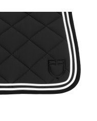 DOUBLE STRIPES QUILTING JUMPING SADDLE PAD