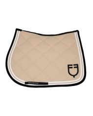 DOUBLE STRIPES QUILTING JUMPING SADDLE PAD
