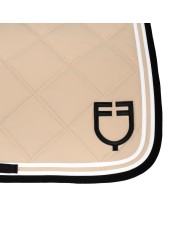 DOUBLE STRIPES QUILTING JUMPING SADDLE PAD