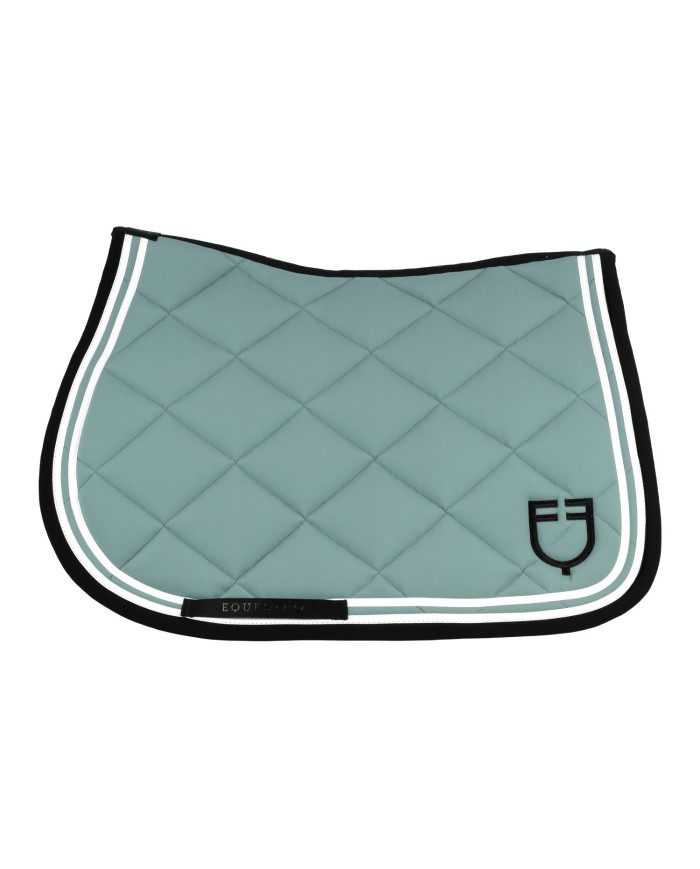DOUBLE STRIPES QUILTING JUMPING SADDLE PAD