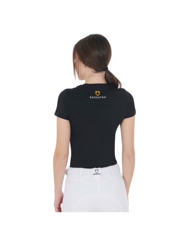 WOMEN S PINK DIAMOND LOGO COTTON T-SHIRT
