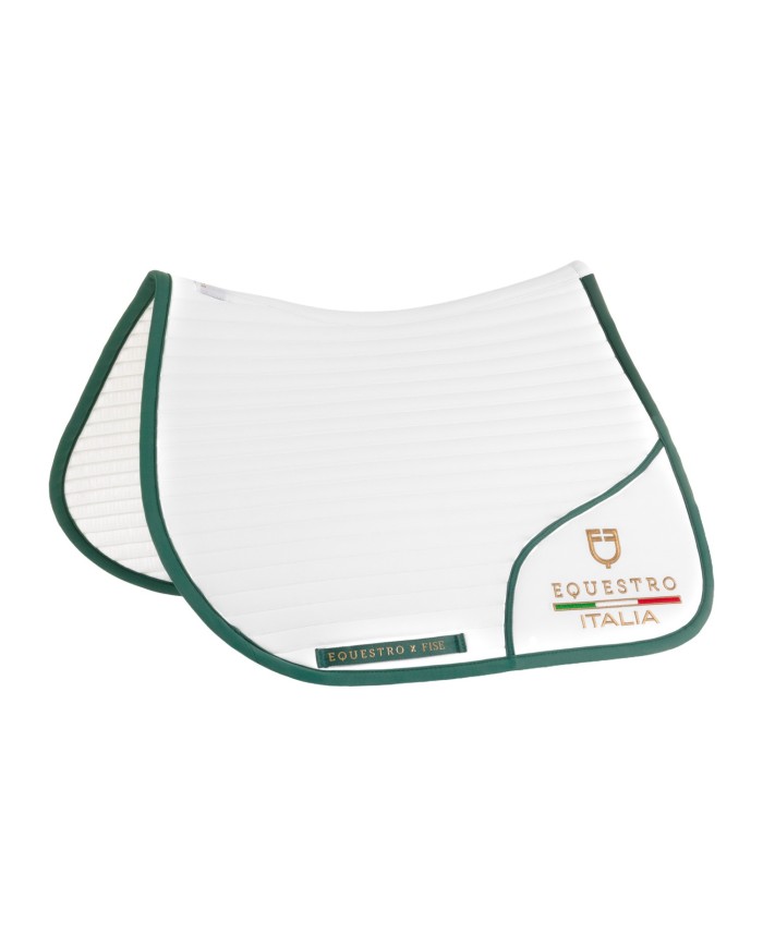 JUMPING SADDLE PAD IN TECHNICAL FABRIC EQUESTROxFISE CENTENARY