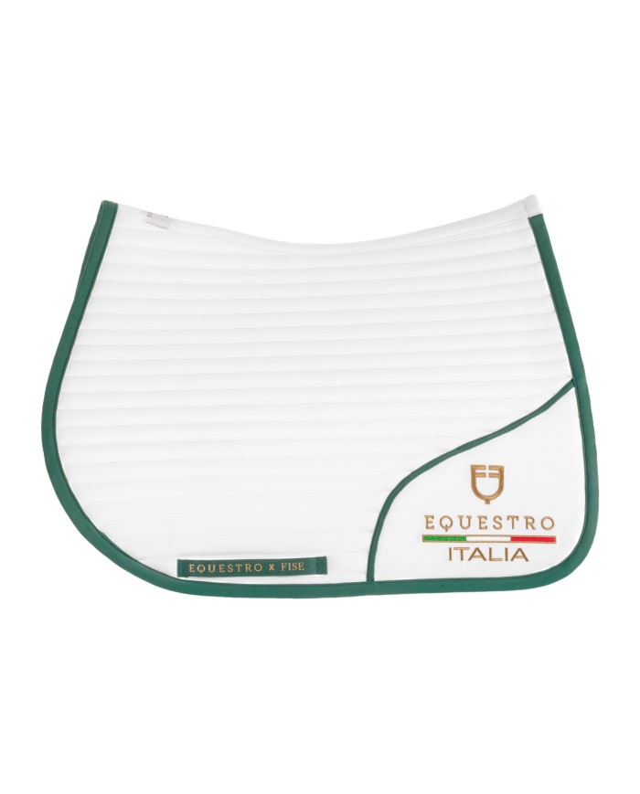 JUMPING SADDLE PAD IN TECHNICAL FABRIC EQUESTROxFISE CENTENARY