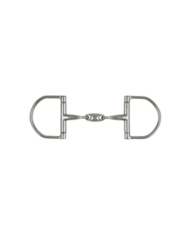FILETTO A D  SNODATO  INOX CON OLIVETTA  CURVED MOUTH FILETTO A D  SNODATO  INOX CON OLIVETTA  CURVED MOUTH