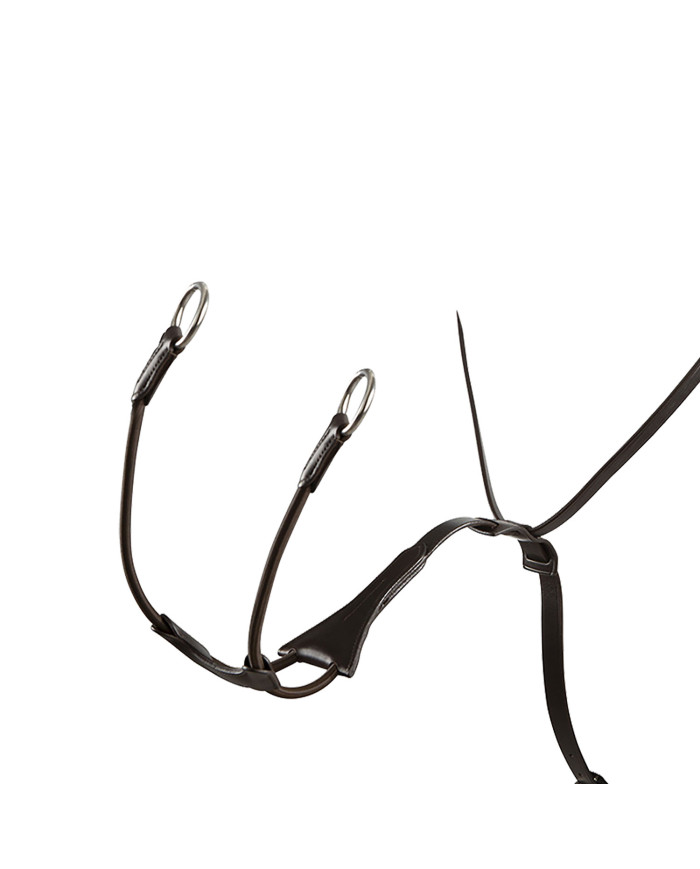 Martingala a collier in pelle conciata Martingala a collier in pelle conciata