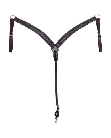 PETTORALE WESTER CON LAVORAZIONE SNAKE PETTORALE WESTER CON LAVORAZIONE SNAKE