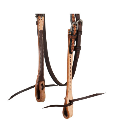 TESTIERA WESTERN FUTURITY BICOLORE TESTIERA WESTERN FUTURITY BICOLORE