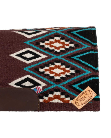 Sottosella sagomato western con imbottitura in lana Sottosella sagomato western con imbottitura in lana