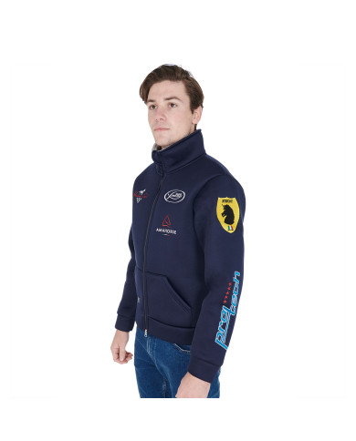 GIACCA UNISEX MULTILOGO SENZA CAPPUCCIO GIACCA UNISEX MULTILOGO SENZA CAPPUCCIO