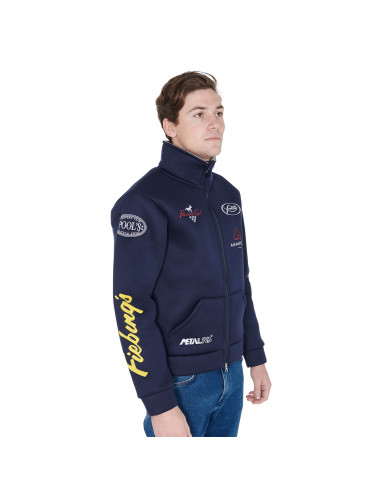 GIACCA UNISEX MULTILOGO SENZA CAPPUCCIO GIACCA UNISEX MULTILOGO SENZA CAPPUCCIO