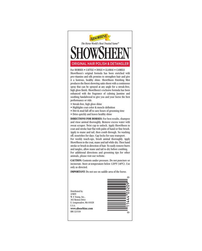 SHOWSHEEN 444 ML CON EROGATORE