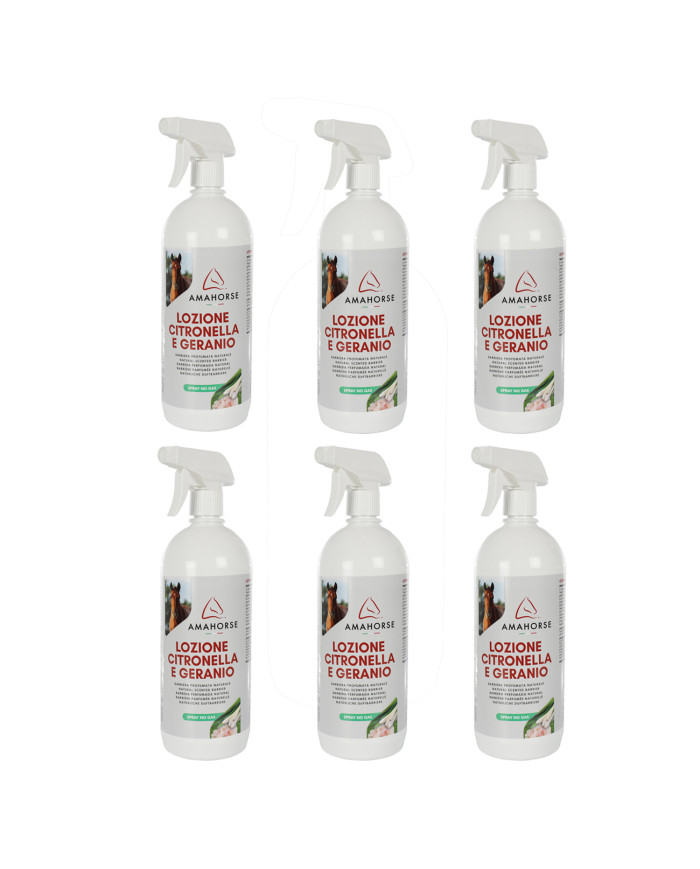 LOZIONE CITRONELLA E GERANIO (1 LT) BOX 6 PEZZI