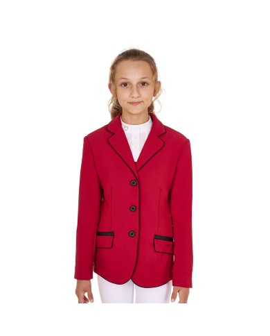 Giacca bambina da concorso in tessuto tecnico Giacca bambina da concorso in tessuto tecnico