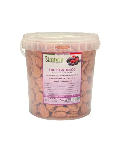 BISCOTTI FRUTTI DI BOSCO (3 KG)