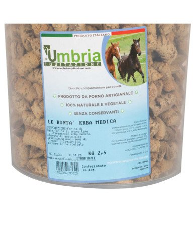 BISCOTTI LE BONTA' ERBA MEDICA (2,5 KG)