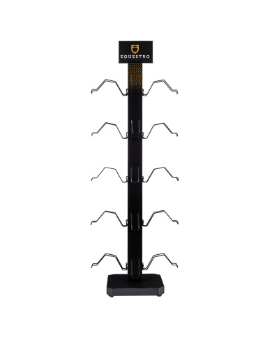 Espositore caschi acciaio 20pz L400/W400/H1730 mm Espositore caschi acciaio 20pz L400/W400/H1730 mm