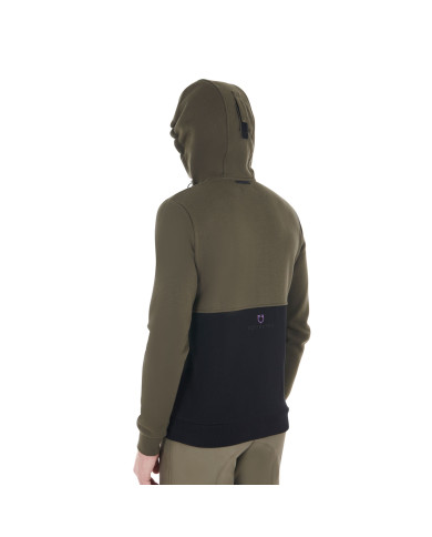 Felpa uomo con cappuccio e pile interno Felpa uomo con cappuccio e pile interno