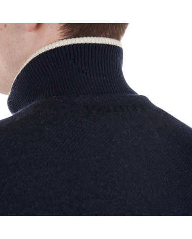 Giacca da uomo in nylon e maglia con zip frontale Giacca da uomo in nylon e maglia con zip frontale