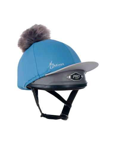 POM HAT SILK ICE BLU POM HAT SILK ICE BLU