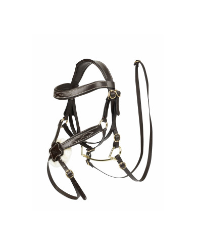 HOBBY HORSE BRIGLIA GRACKLE MARRONE HOBBY HORSE BRIGLIA GRACKLE MARRONE