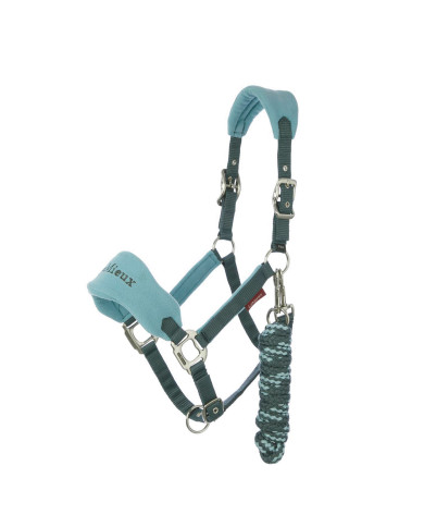 VOGUE HEADCOLLAR & LEADROPE PETROL VOGUE HEADCOLLAR & LEADROPE PETROL
