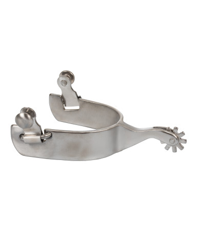 Speroni unisex in acciaio con rotella dentata Speroni unisex in acciaio con rotella dentata