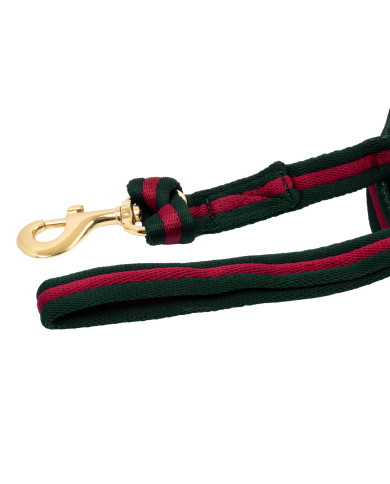 PADDED NYLON LUNGE REIN WITH ATTACHMENT TO HALTER PADDED NYLON LUNGE REIN WITH ATTACHMENT TO HALTER
