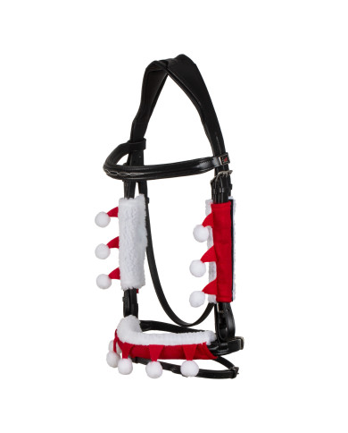 SET DI COPRI NASALINA + HALTER CHEEKS COLLEZIONE NATALIZIA SET DI COPRI NASALINA + HALTER CHEEKS COLLEZIONE NATALIZIA