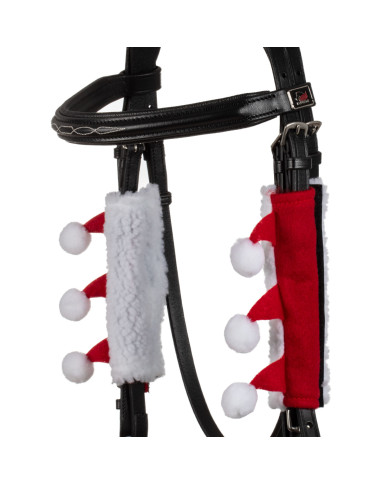 SET DI COPRI NASALINA + HALTER CHEEKS COLLEZIONE NATALIZIA